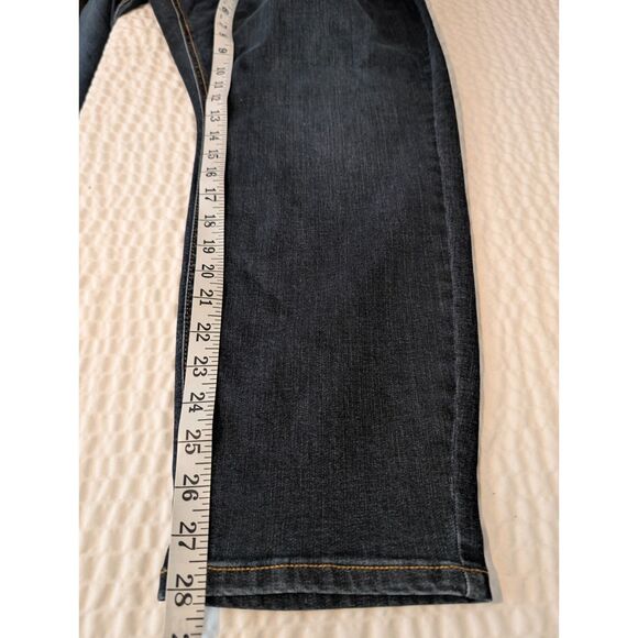 Women's High-Rise Skinny Jeans -Ava & Viv- Blue Size 26R - Picture 4 of 6